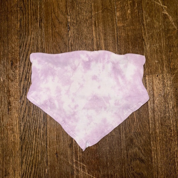 purple and white tie dye tube top!🤍💜
perfect for summer! - Picture 1 of 3